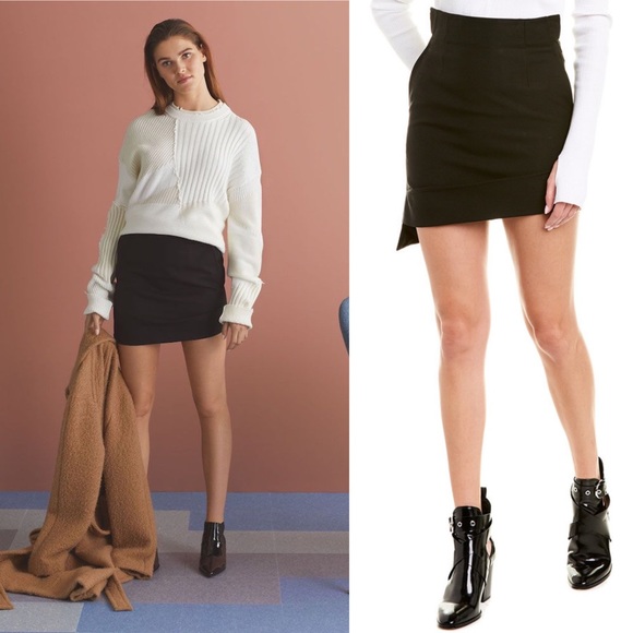 Helmut Lang Shifted Canvas Skirt - Picture 2 of 13